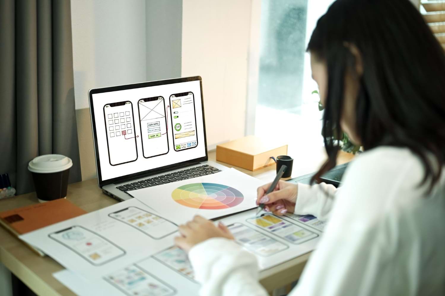 App UI/UX design by Tech Radiation Infosystem creating intuitive, user-friendly, and engaging interfaces