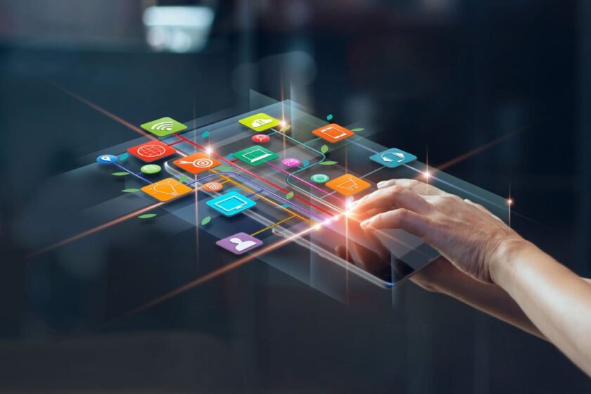 Digital marketing solutions by Tech Radiation Infosystem including SEO, PPC, social media, content marketing, and analytics