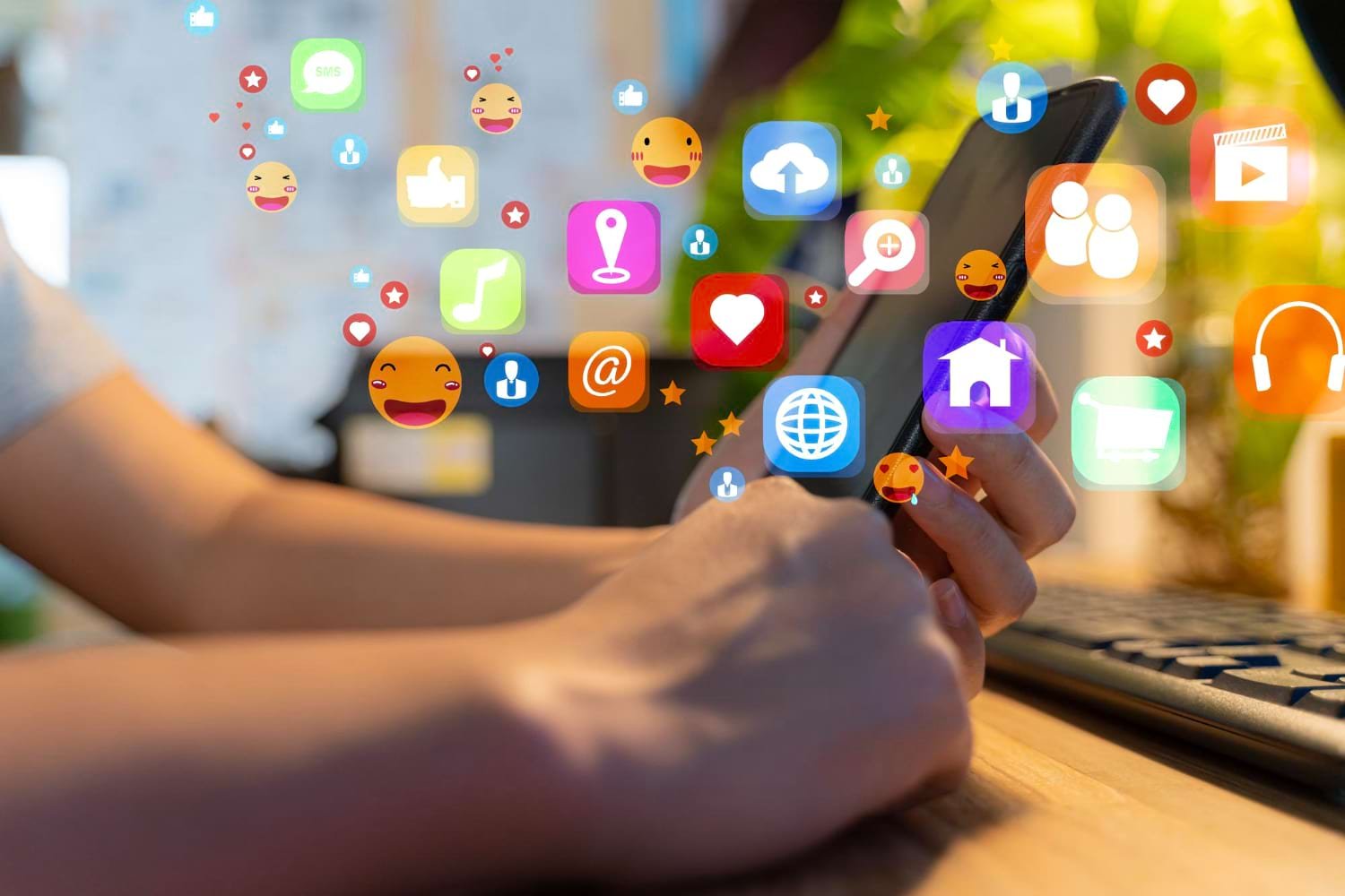 PPC advertising process by Tech Radiation Infosystem showing keyword research, ad creation, bidding, optimization, and analytics workflow